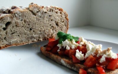 Eltefritt brød, perfekt til bruschetta